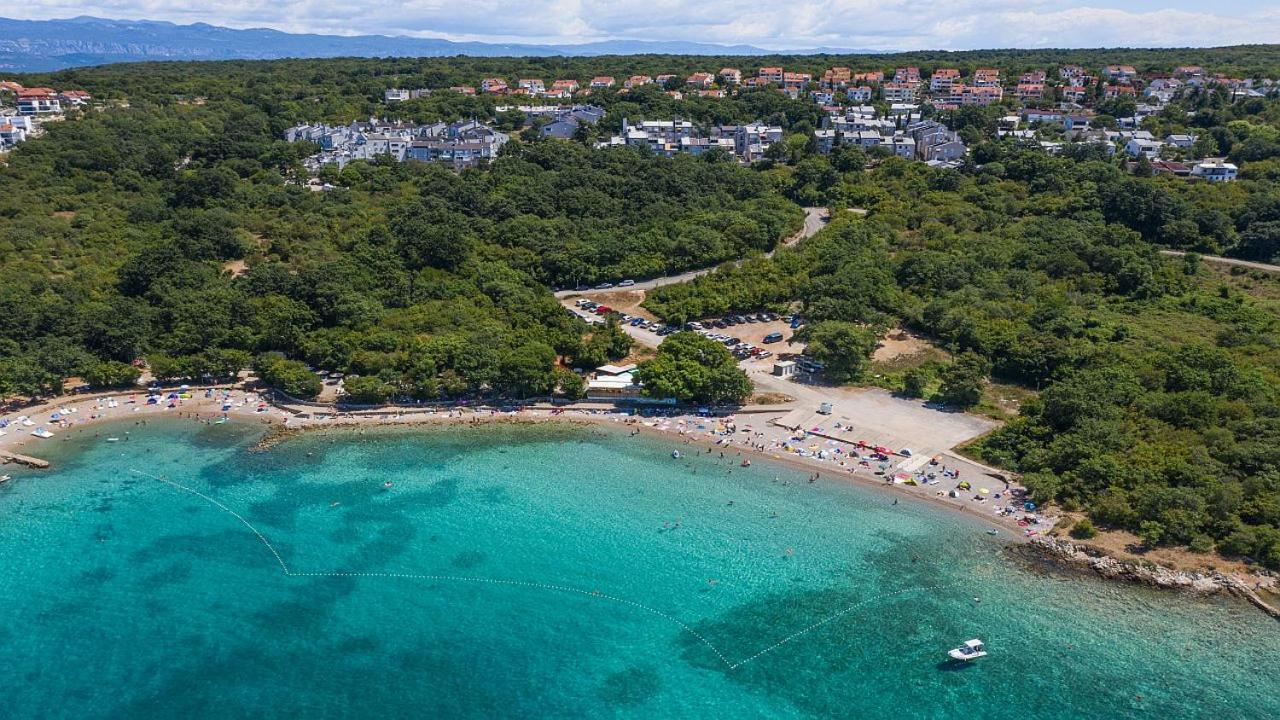 Njivice, Otok Krk, Apartman Dora Ngoại thất bức ảnh