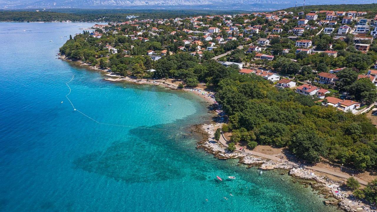 Njivice, Otok Krk, Apartman Dora Ngoại thất bức ảnh